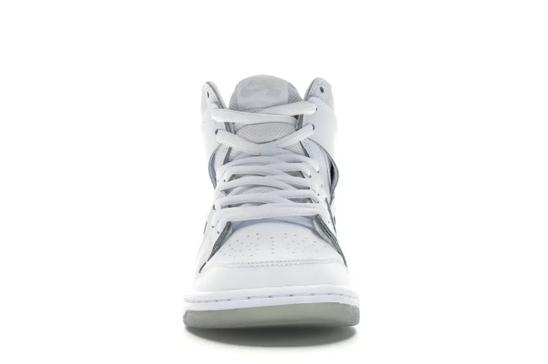 Фото № 2 с приближением к товару «‎Nike SB Dunk High White Ice»