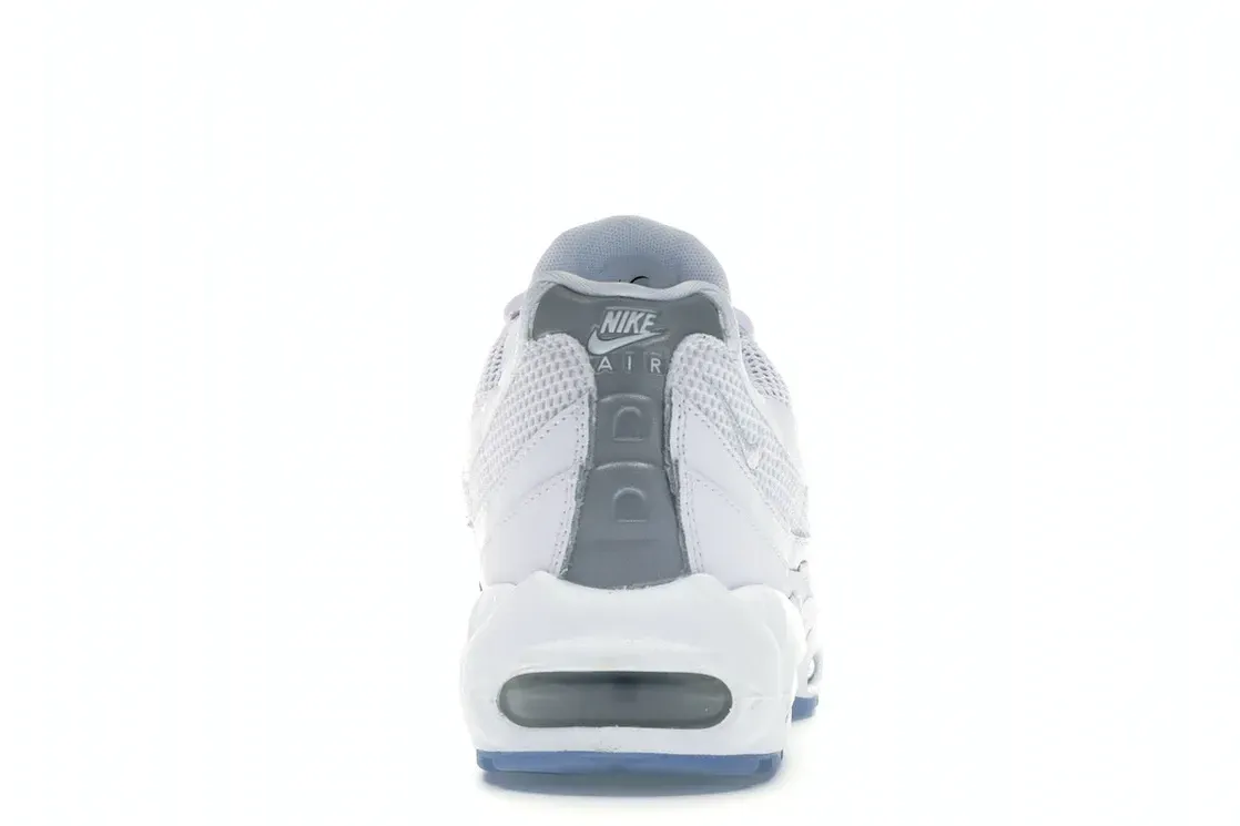 Фото № 4 с приближением к товару «‎Nike Air Max 95 White Reflect Silver»