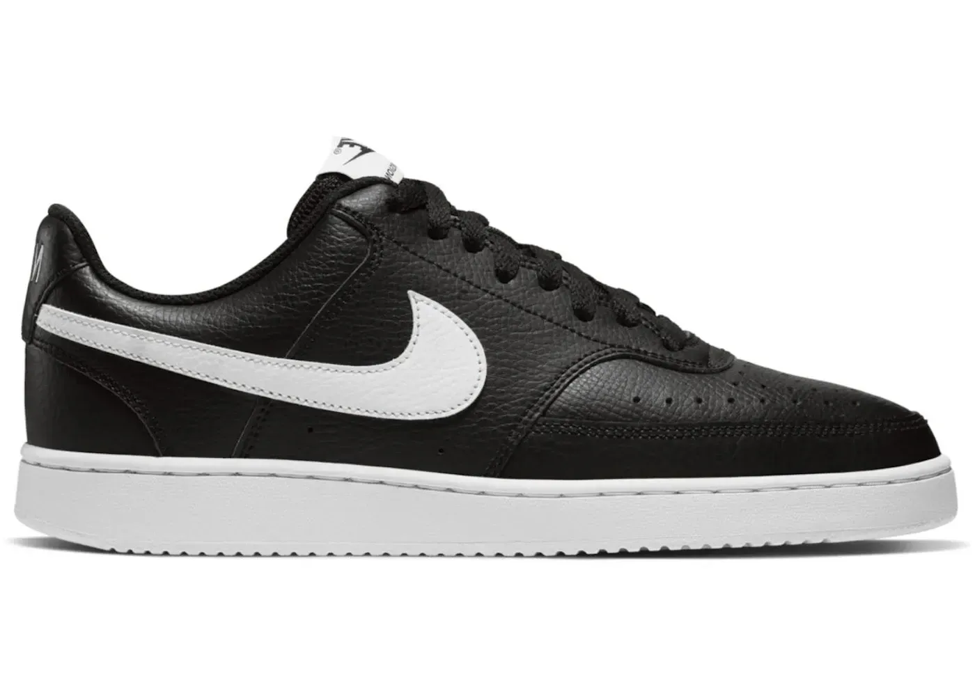 Фото № 1 с приближением к товару «‎Nike Court Vision Low Black White»
