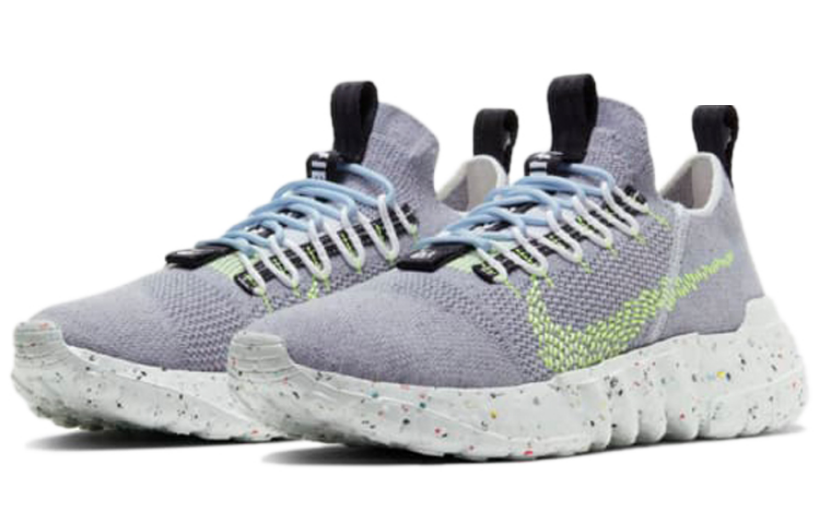 Фото № 3 с приближением к товару «‎ Nike space hippie Sports Casual Shoes GreyVolt»