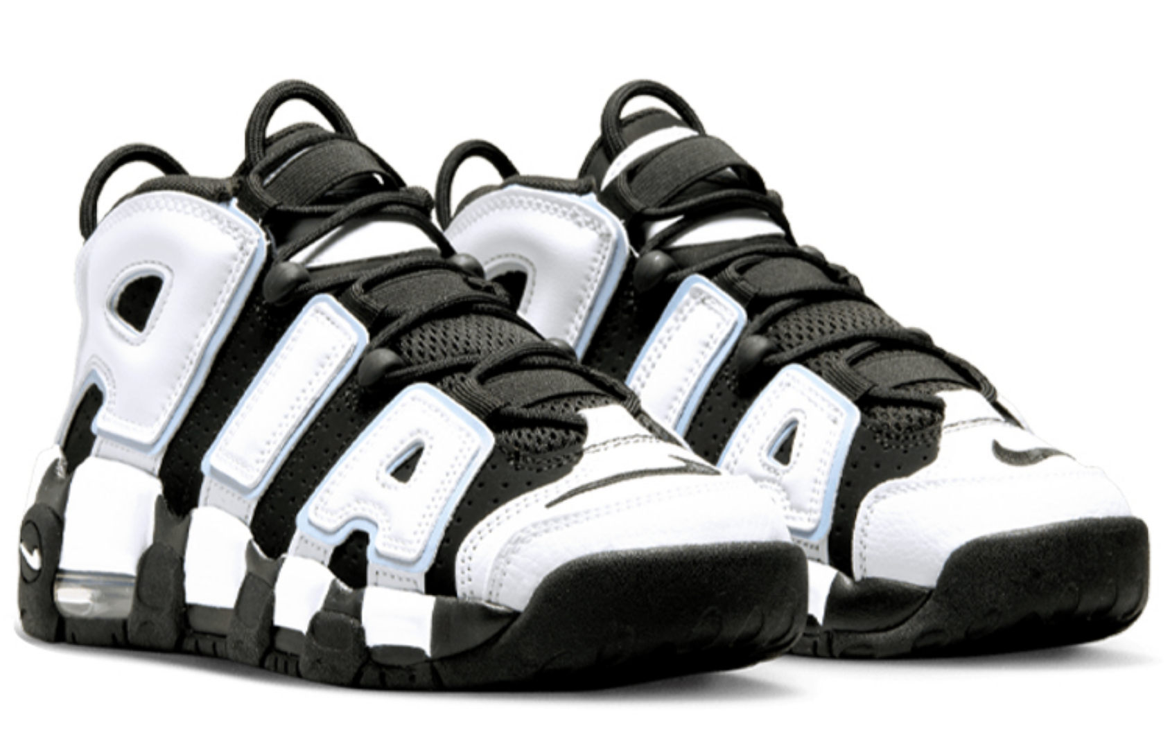 Фото № 2 с приближением к товару «‎ Nike Air More Uptempo Vintage basketball shoes»