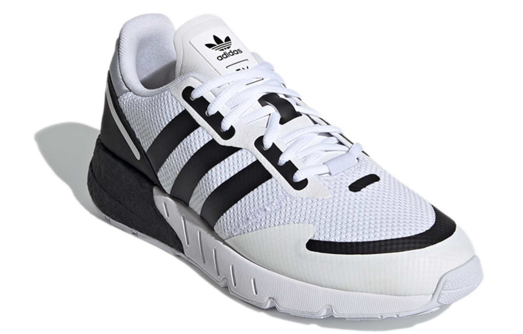 Фото № 3 с приближением к товару «‎adidas originals ZX 1K Boost 'White Black'»