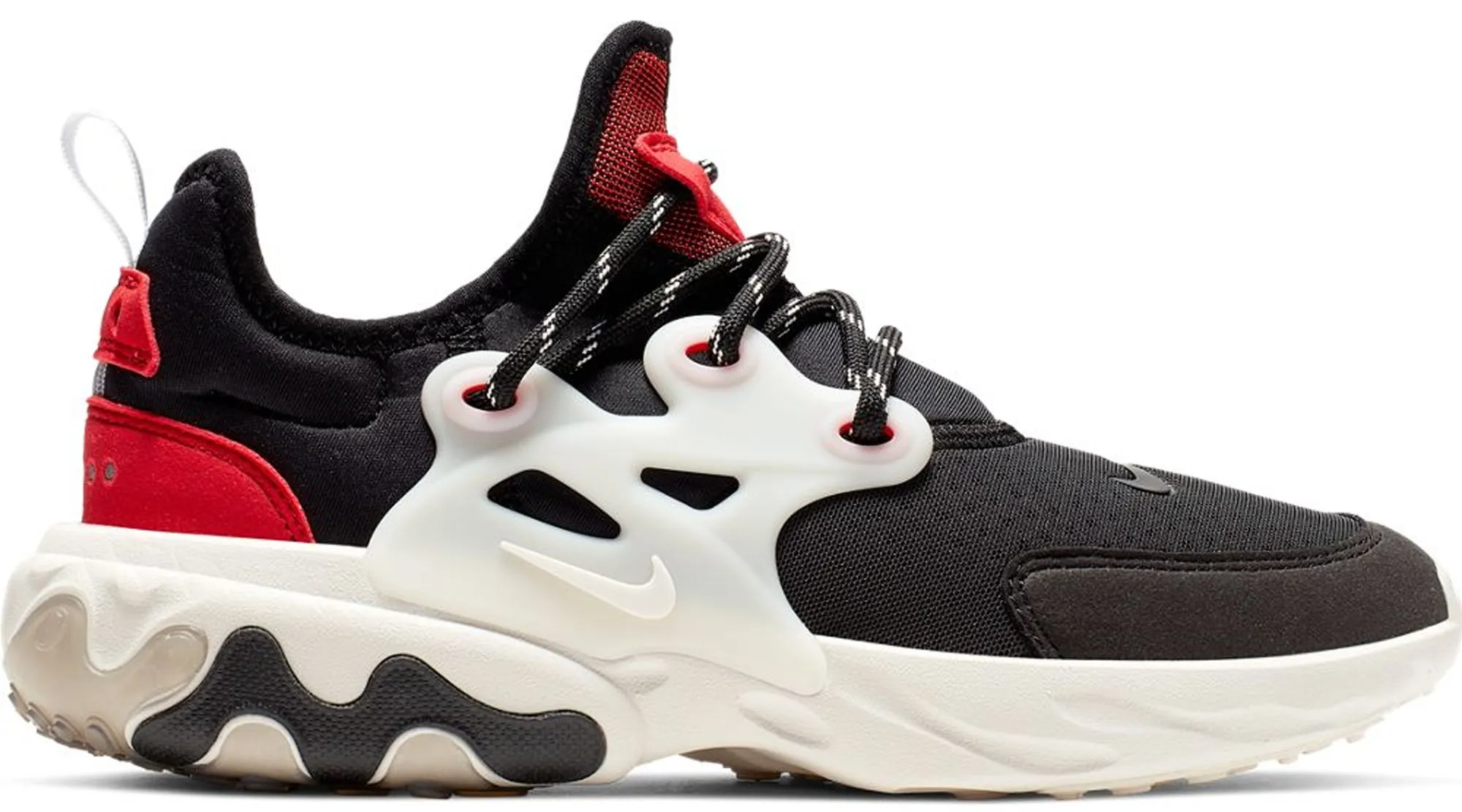 Nike React Presto Black Phantom Red 