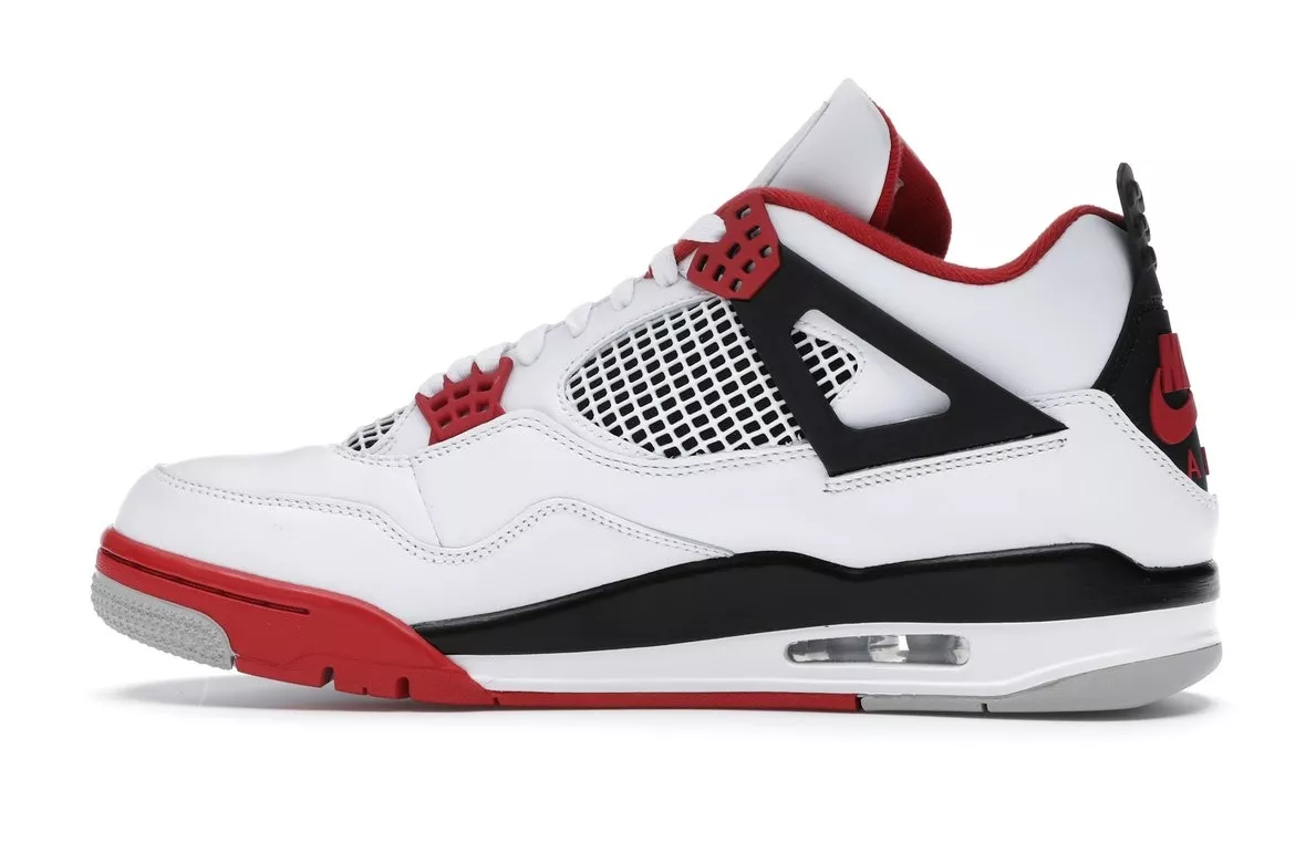 Фото № 4 с приближением к товару «‎Jordan 4 Retro Fire Red (2020)»