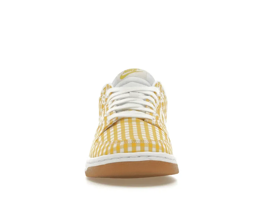 Фото № 2 с приближением к товару «‎Nike Dunk Low Yellow Gingham »