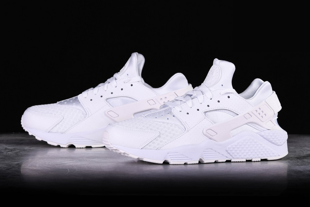 Фото № 2 с приближением к товару «‎Nike Air Huarache Running Shoes White Platinum»