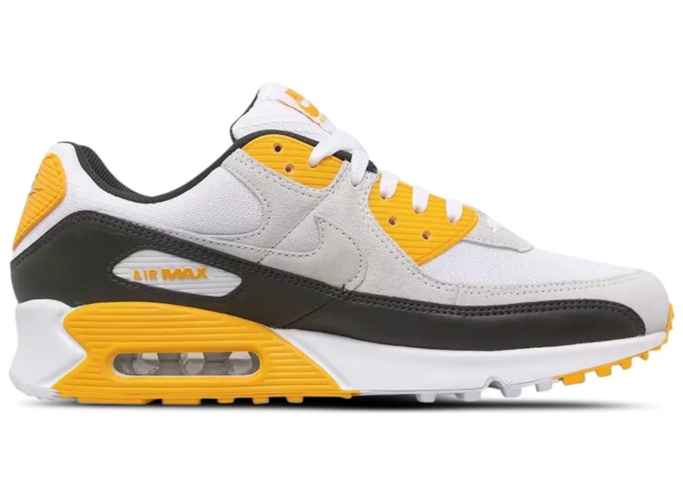 Фото № 1 с приближением к товару «‎Nike Air Max 90 University Gold»