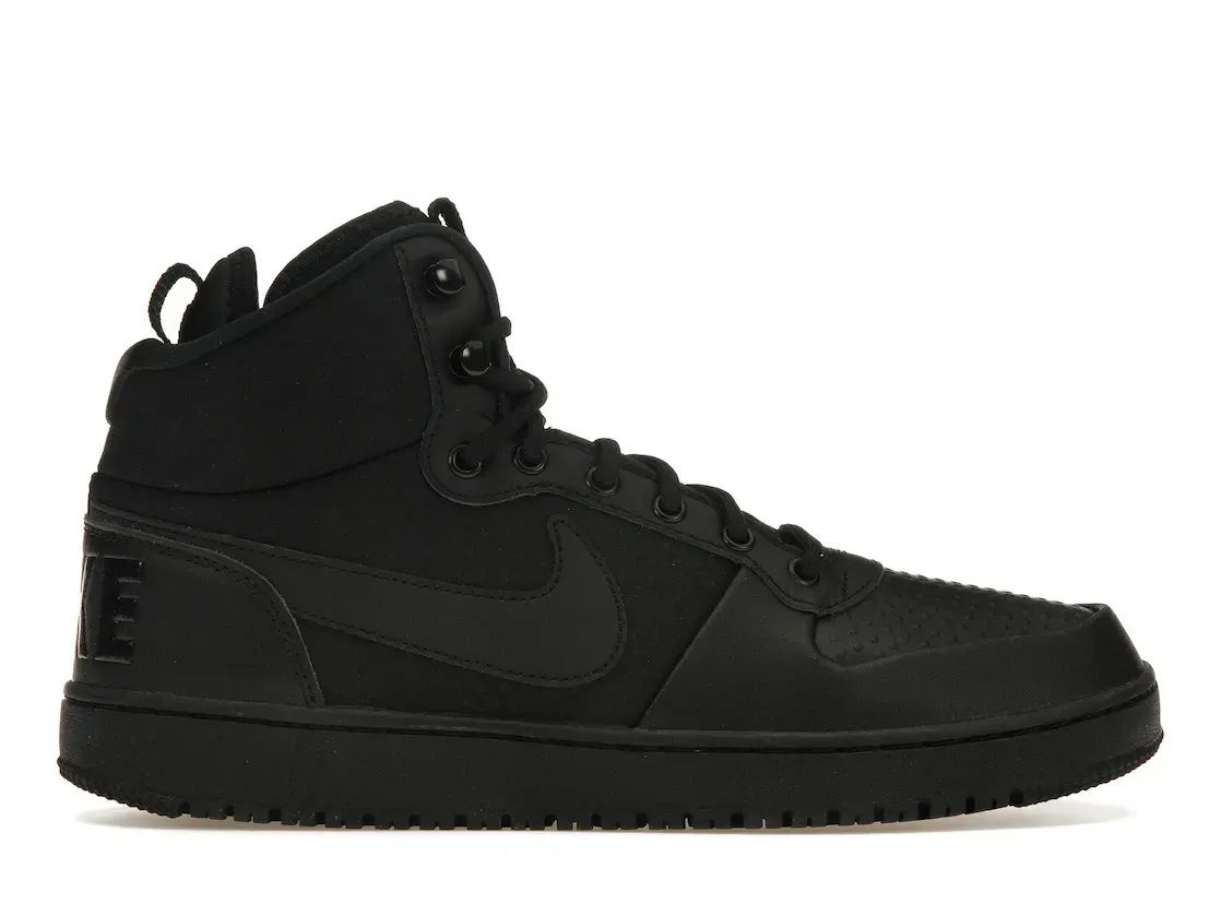 Фото № 1 с приближением к товару «‎Nike Court Borough Mid Winter Triple Black»