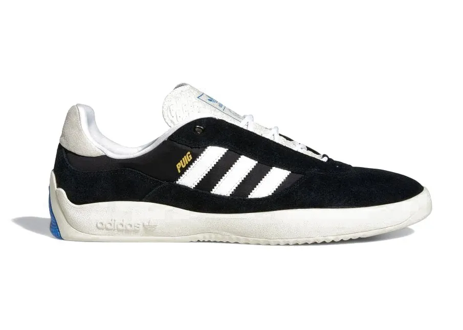 Фото № 1 с приближением к товару «‎adidas Puig Black White Blue»