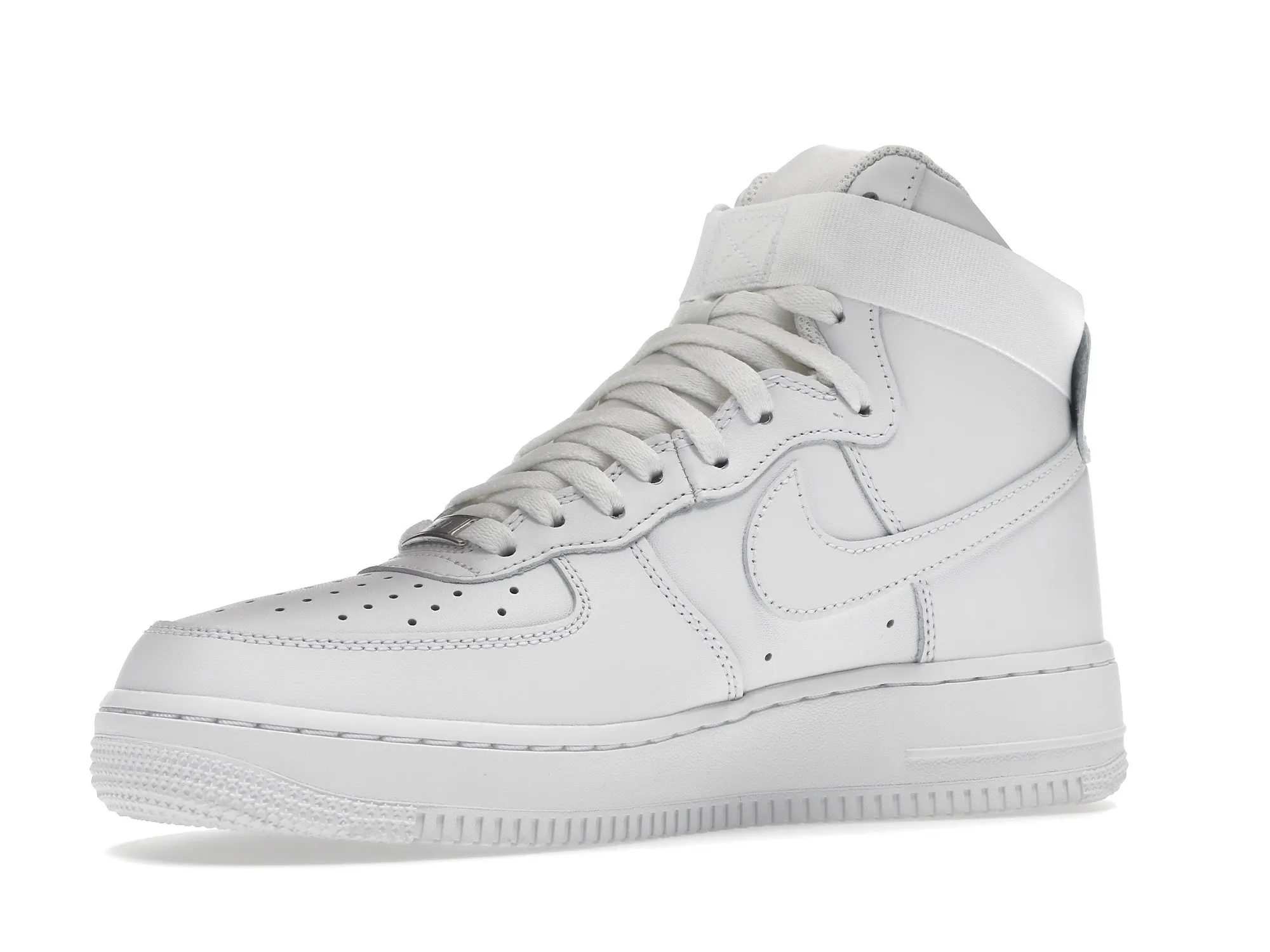 Фото № 4 с приближением к товару «‎Nike Air Force 1 High Triple White »
