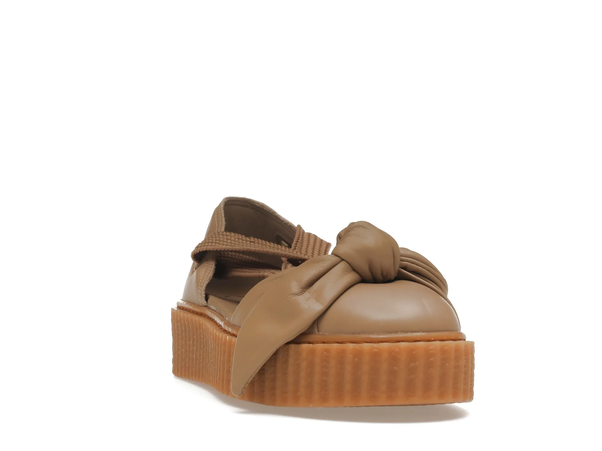 Фото № 2 с приближением к товару «‎Puma Bow Creeper Sandal Rihanna Fenty Natural »