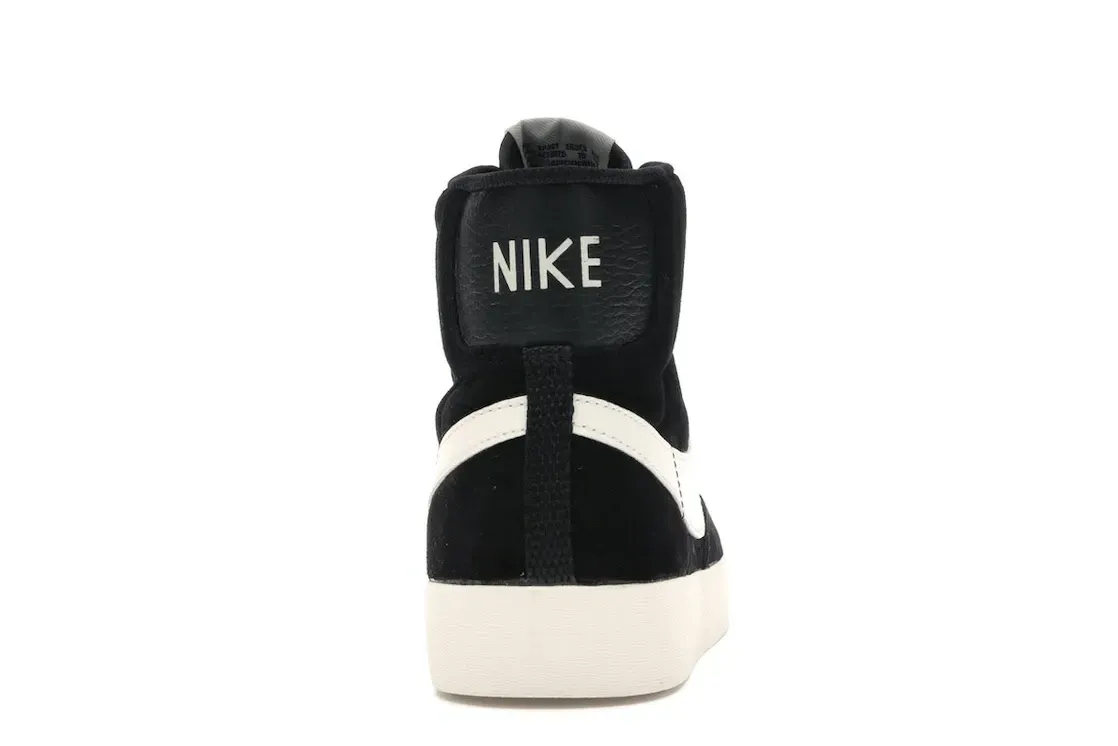 Фото № 4 с приближением к товару «‎Nike Blazer Mid Vintage Suede Black »
