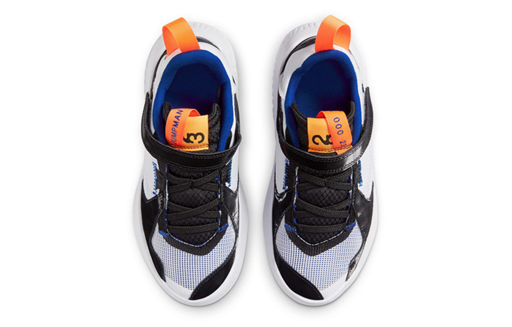 Фото № 4 с приближением к товару «‎Air Jordan Delta (BP) WhiteBlackOrange»