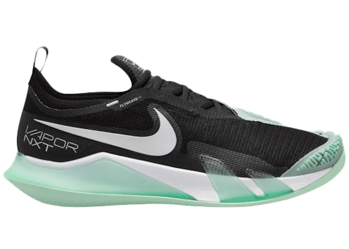 Фото № 1 с приближением к товару «‎Nike Court React Vapor NXT Black Mint»