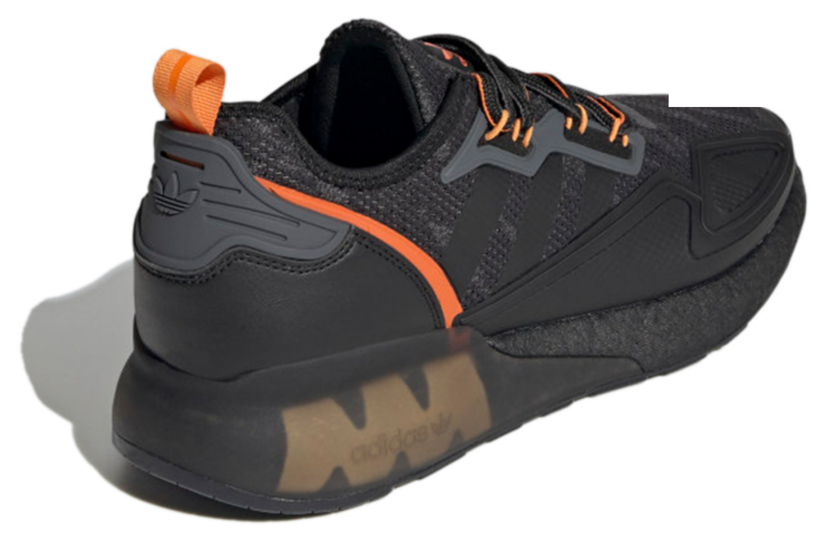 Фото № 4 с приближением к товару «‎adidas originals ZX 2K Boost BlackOrange»