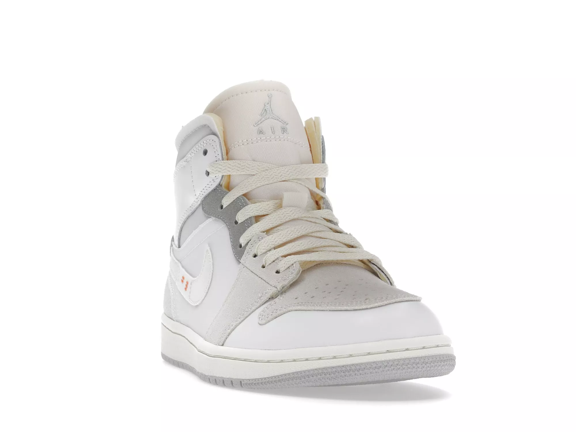 Фото № 2 с приближением к товару «‎Jordan 1 Mid SE Craft Inside Out White Grey»
