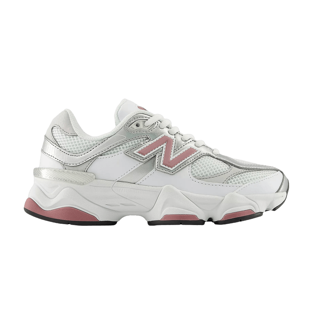 New Balance 9060 Lace Big Kid White Rose