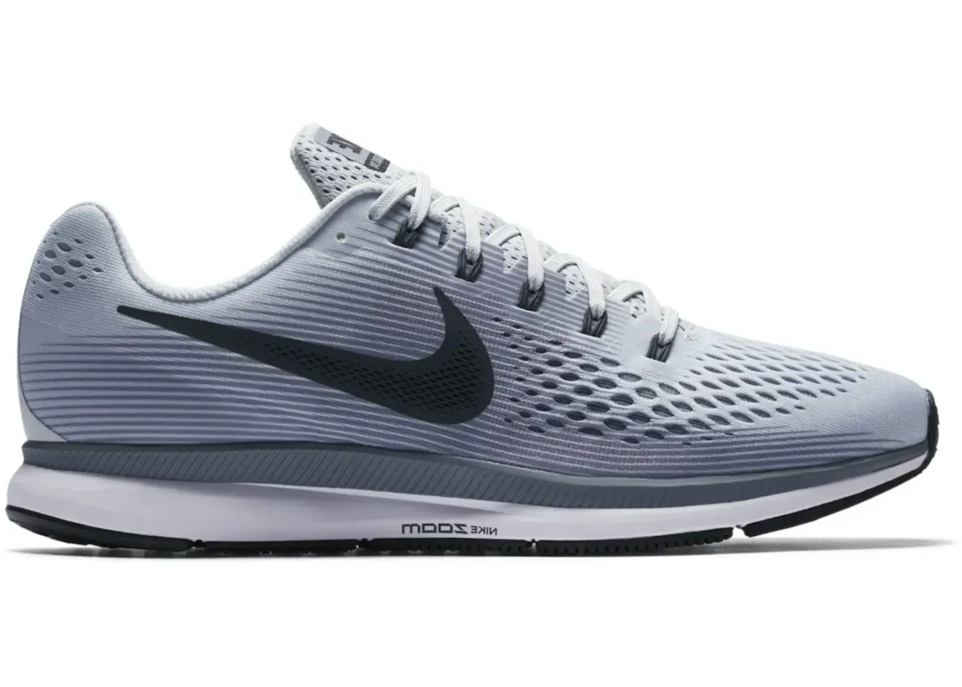 Фото № 1 с приближением к товару «‎Nike Air Zoom Pegasus 34 Pure Platinum»