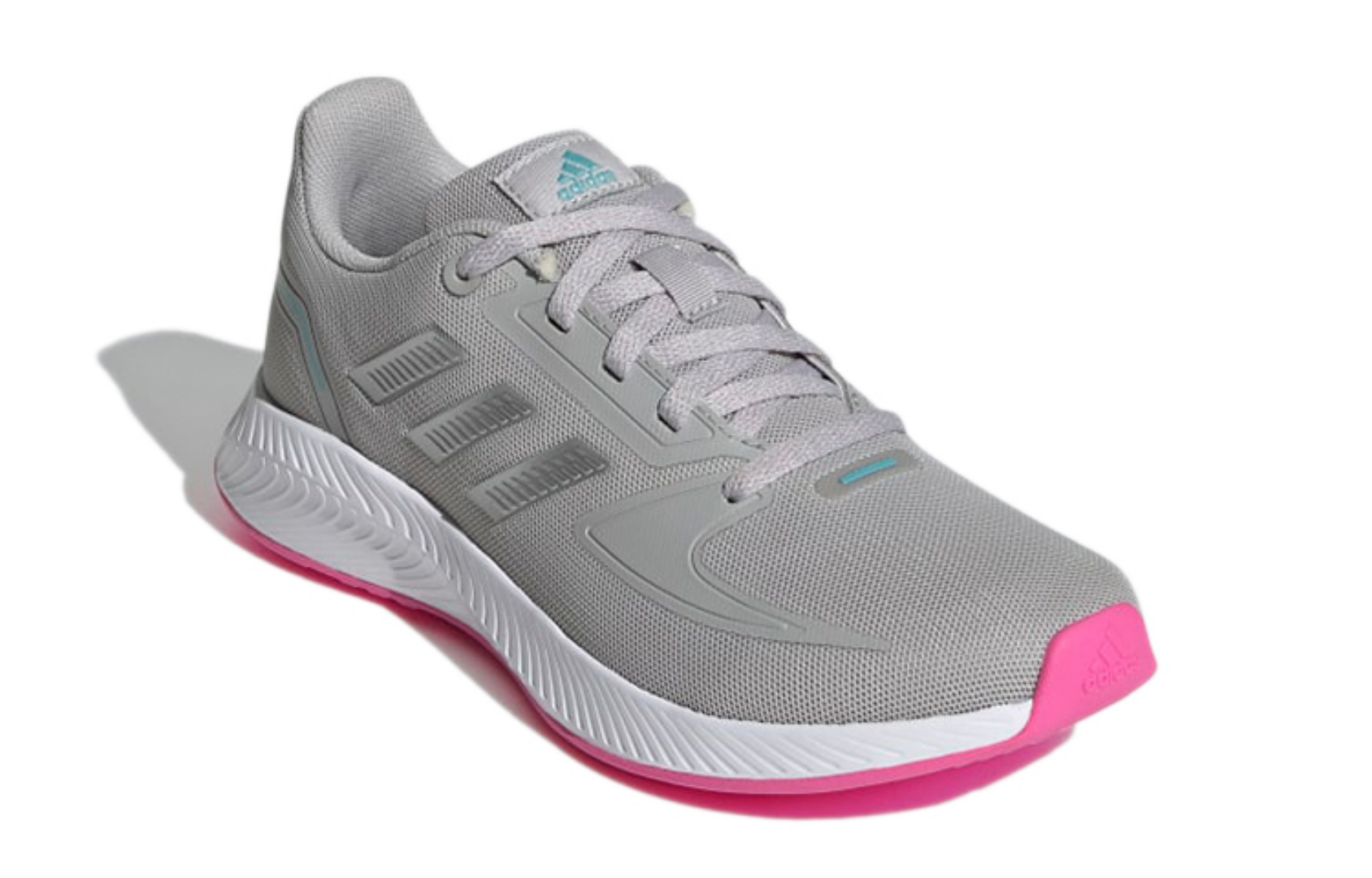 Фото № 3 с приближением к товару «‎adidas neo Runfalcon 2.0 Sports Shoes K GreyPink»