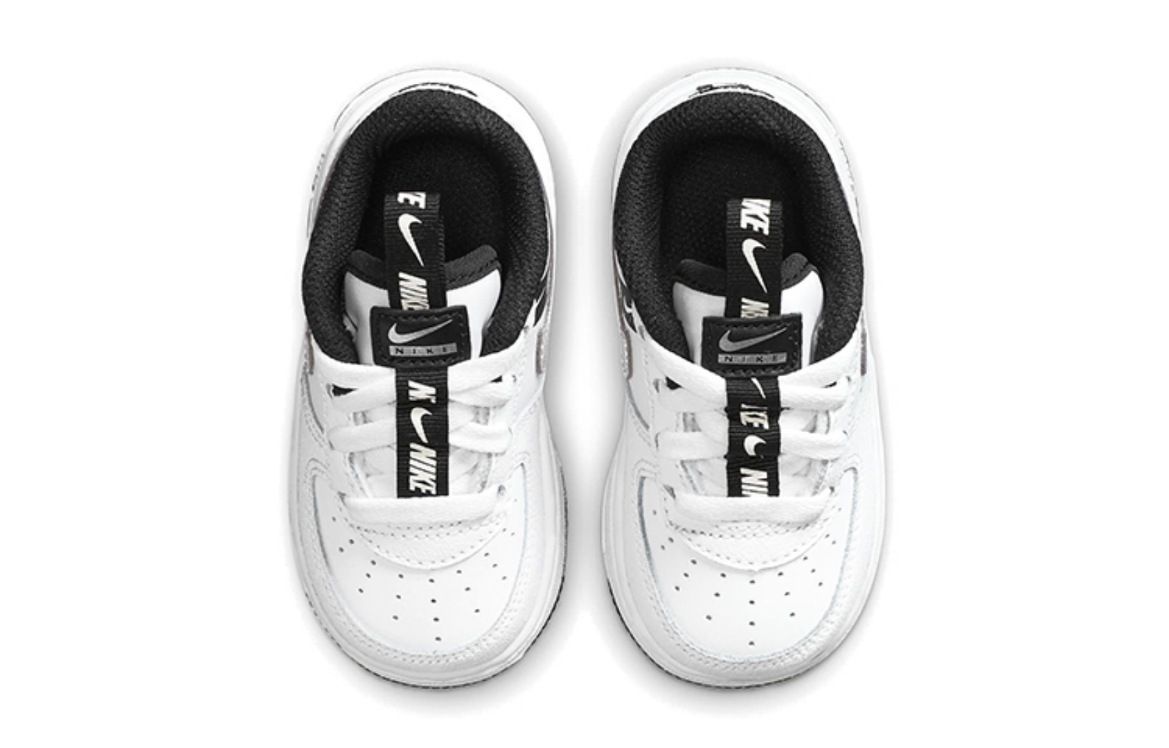 Фото № 4 с приближением к товару «‎Nike Force 1 LV8 KSA TD 'Worldwide Pack - White Reflect Silver'»