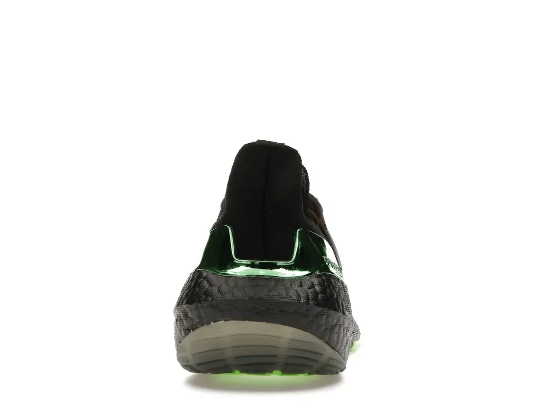 Фото № 4 с приближением к товару «‎adidas Ultra Boost 22 Black Iron Metallic Beam Green»