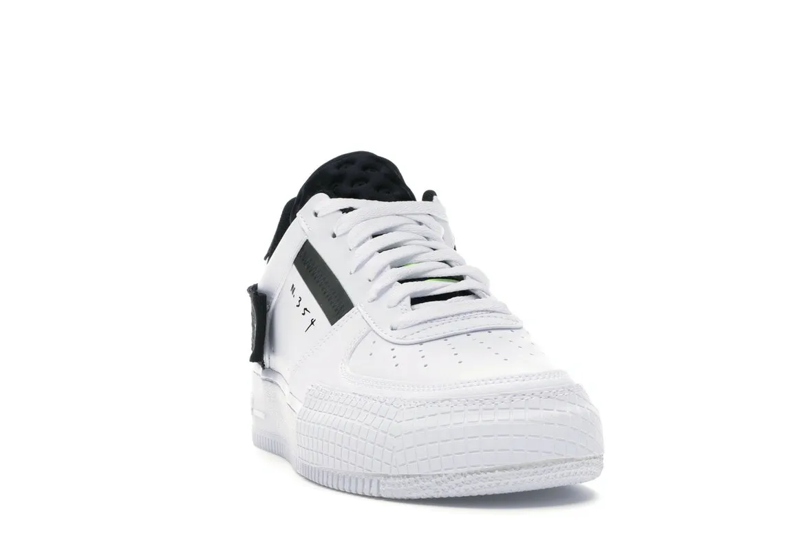 Фото № 2 с приближением к товару «‎Nike Air Force 1 Type White Black Volt»