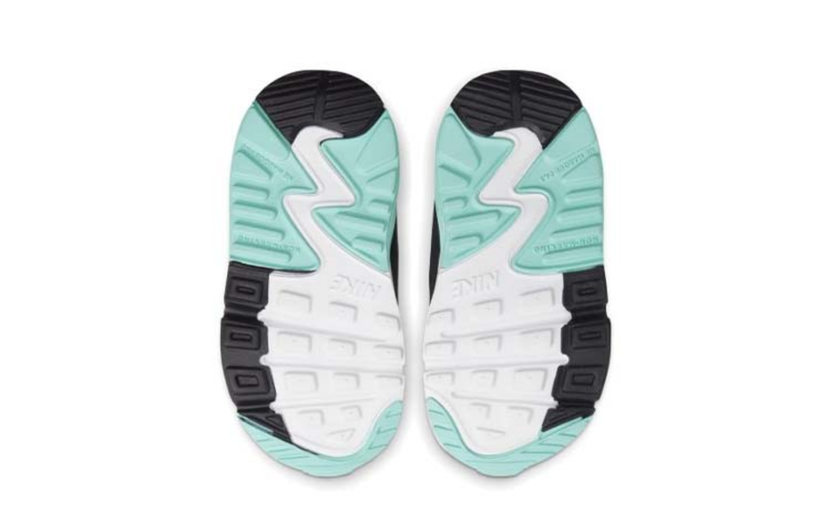 Фото № 4 с приближением к товару «‎(TD) Nike Air Max 90 LTR Sneakers GreyBlackGreen»