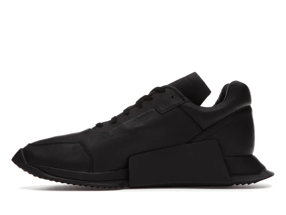 Фото № 3 с приближением к товару «‎adidas Level Runner Low 2 Rick Owens Black Milk»