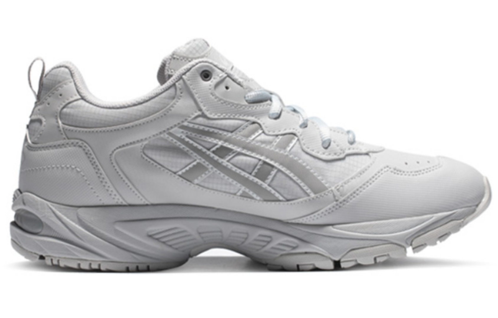 Фото № 2 с приближением к товару «‎Asics Gel-100 TR Running Shoes GreyWhite»