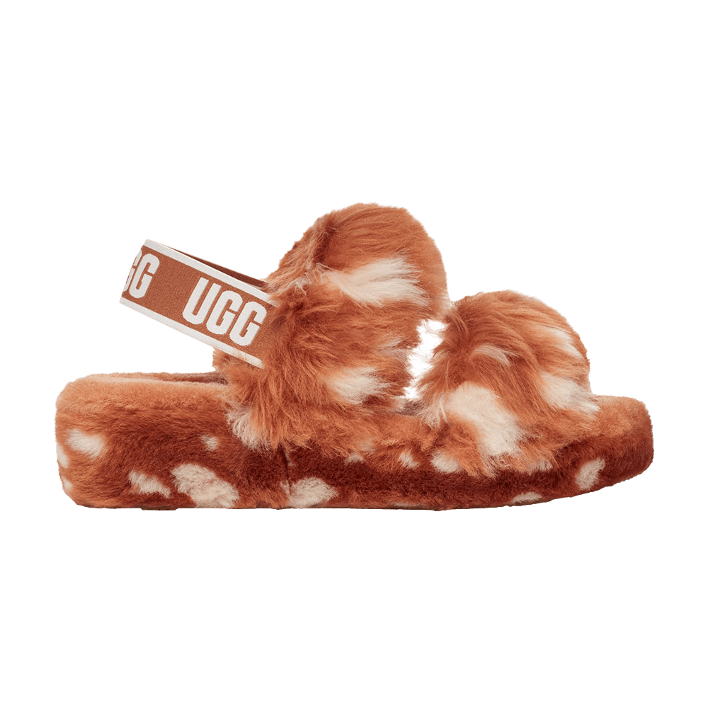 UGG Women's Oh Yeah Slide Natural Spots