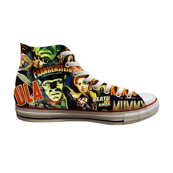 Фото № 1 с приближением к товару «‎Converse Chuck Taylor All Star Hi Retro Movie Posters»