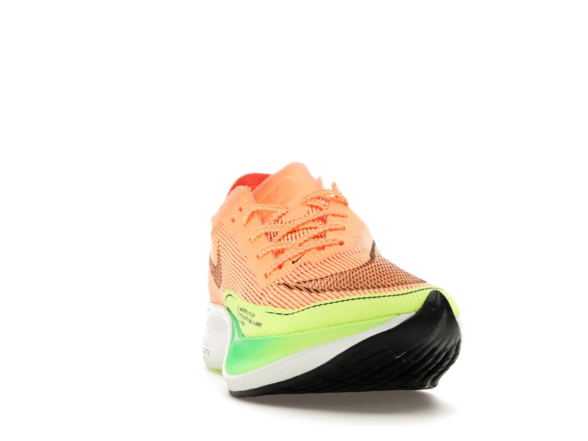 Фото № 3 с приближением к товару «‎Nike ZoomX Vaporfly Next% 2 Peach Cream Green Shock »