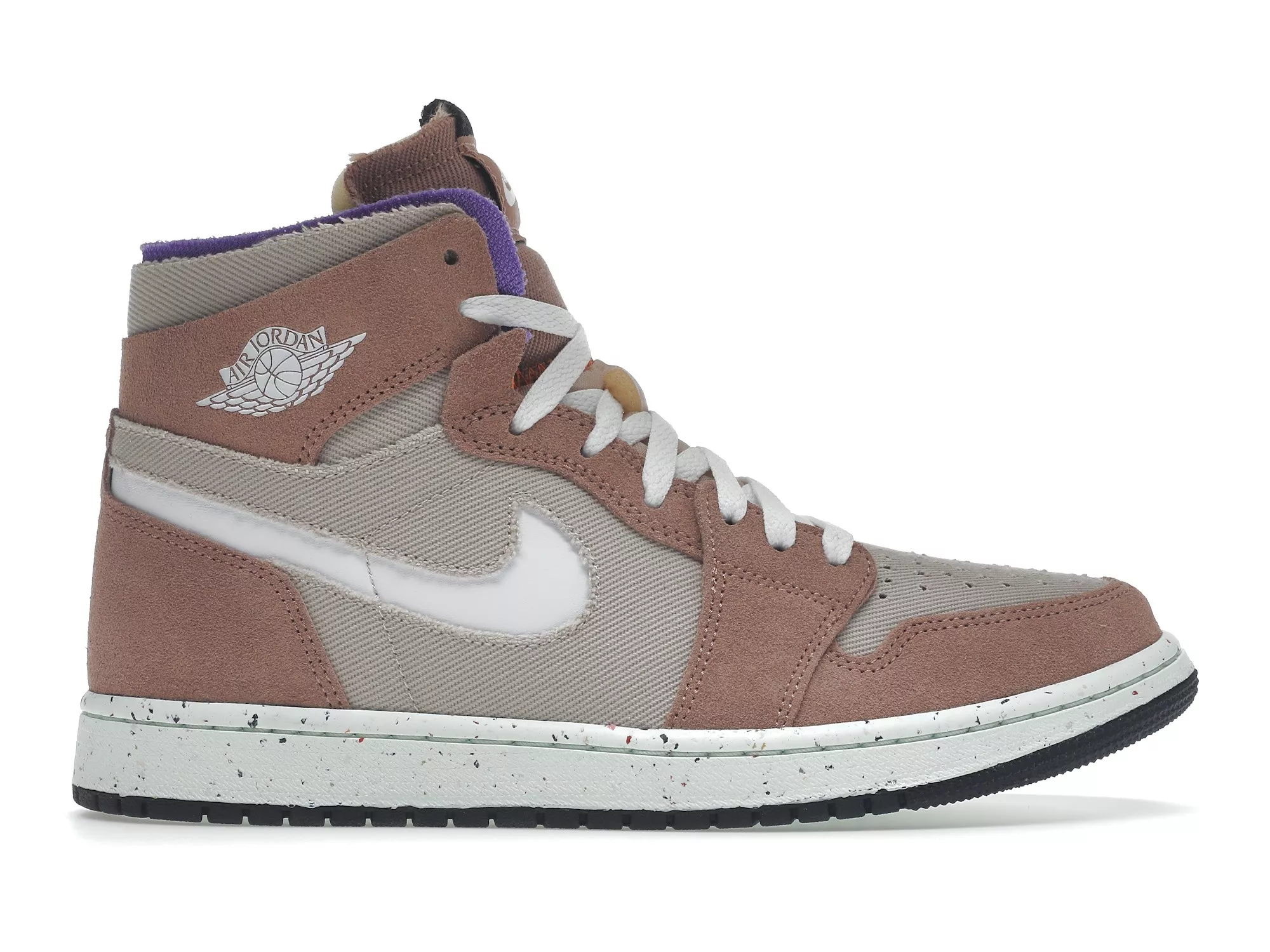 Фото № 1 с приближением к товару «‎Jordan 1 High Zoom Air CMFT Fossil Stone»