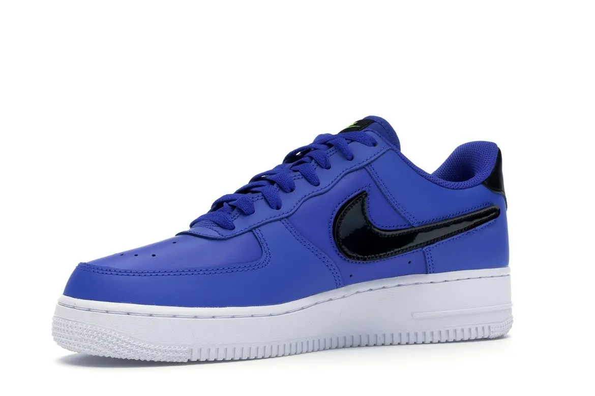Фото № 2 с приближением к товару «‎Nike Air Force 1 Low Removable Swoosh Pack Blue»