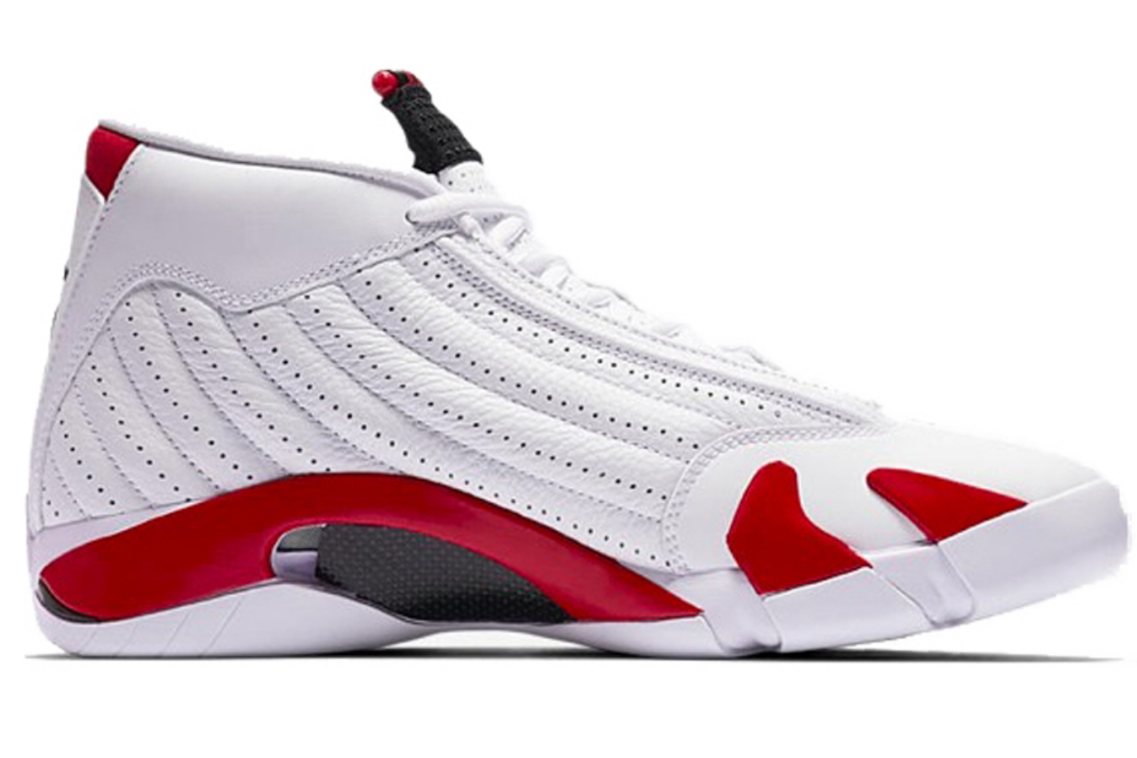 Фото № 2 с приближением к товару «‎Nike Air Jordan 14 Retro Rip Hamilton Candy Cane»