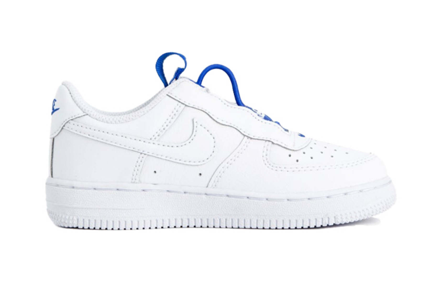 Фото № 2 с приближением к товару «‎Nike Force 1 Toggle PS 'White Hyper Royal'»