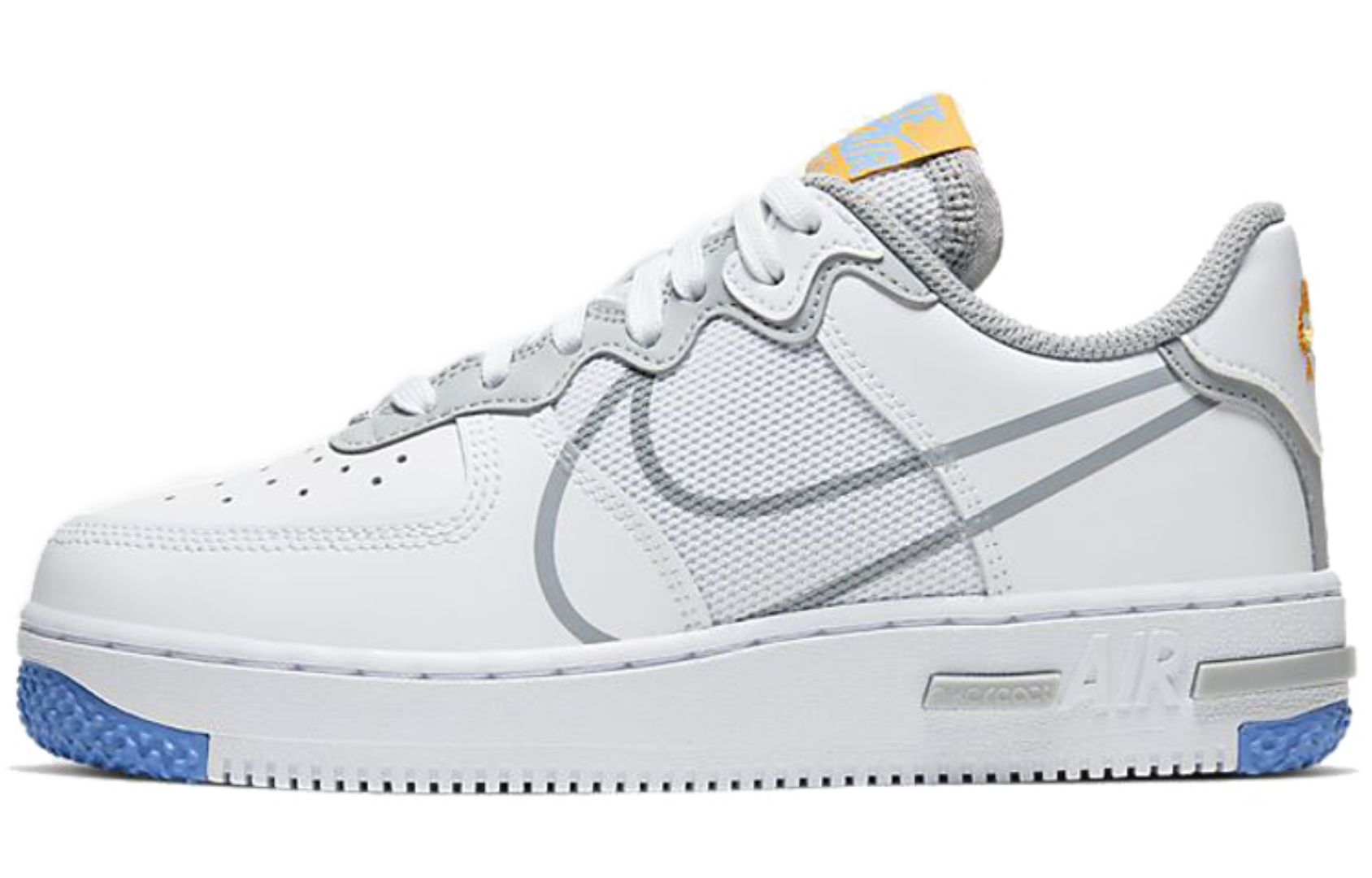 Фото № 1 с приближением к товару «‎ Nike Air Force 1 Low Skate shoes WhiteBlue»