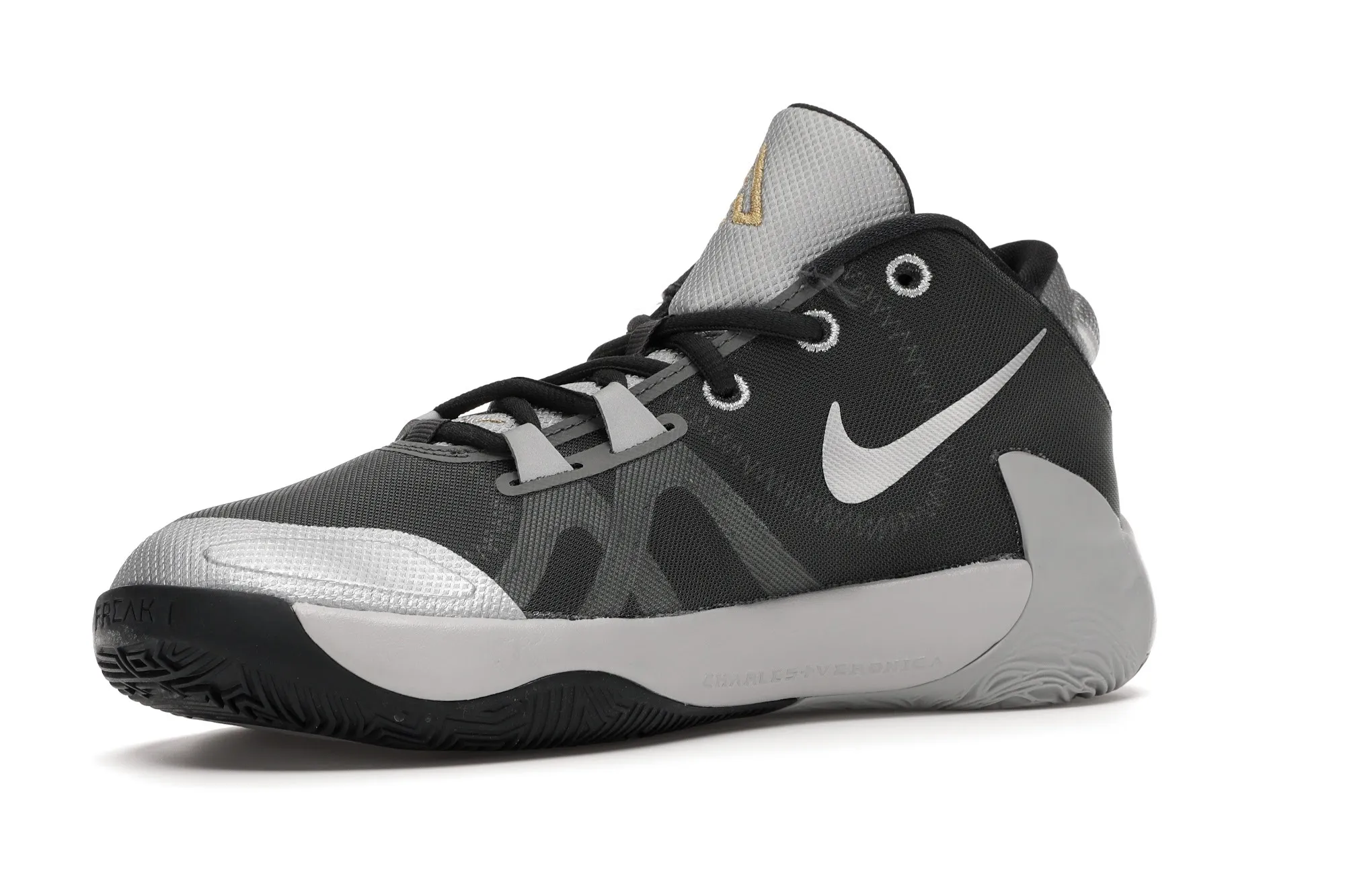 Фото № 2 с приближением к товару «‎Nike Zoom Freak 1 Smoke Grey »