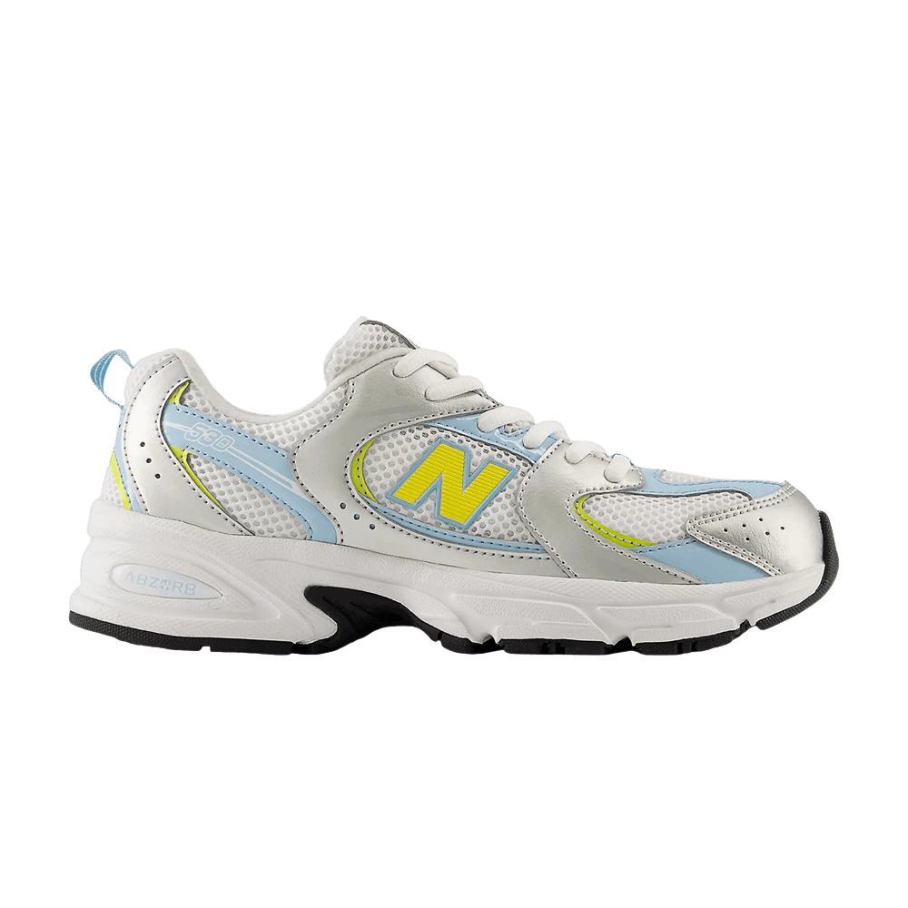 New Balance 530 Lace Big Kid Light Silver Metallic