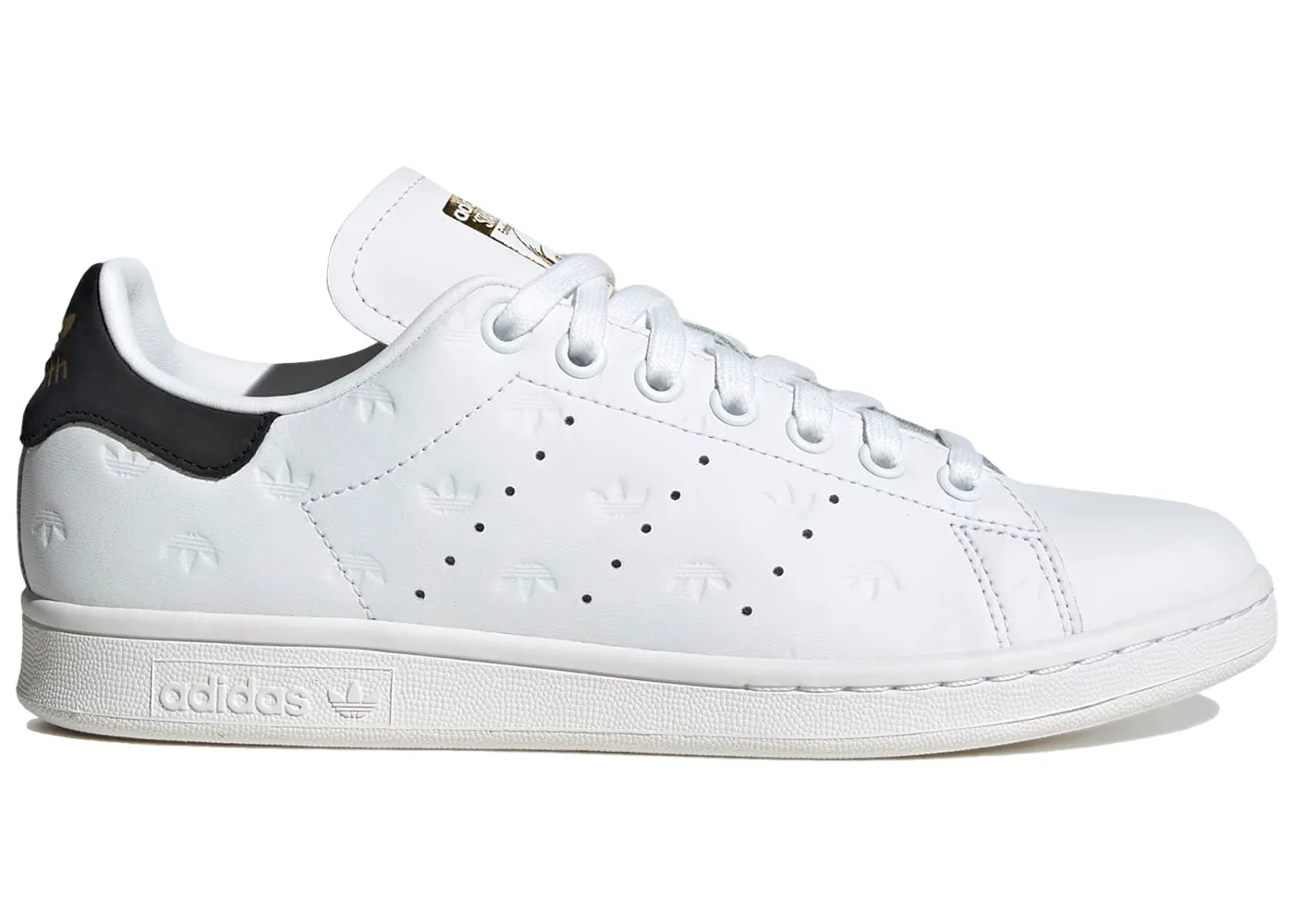 adidas Stan Smith All Over Trefoil White Core Black 