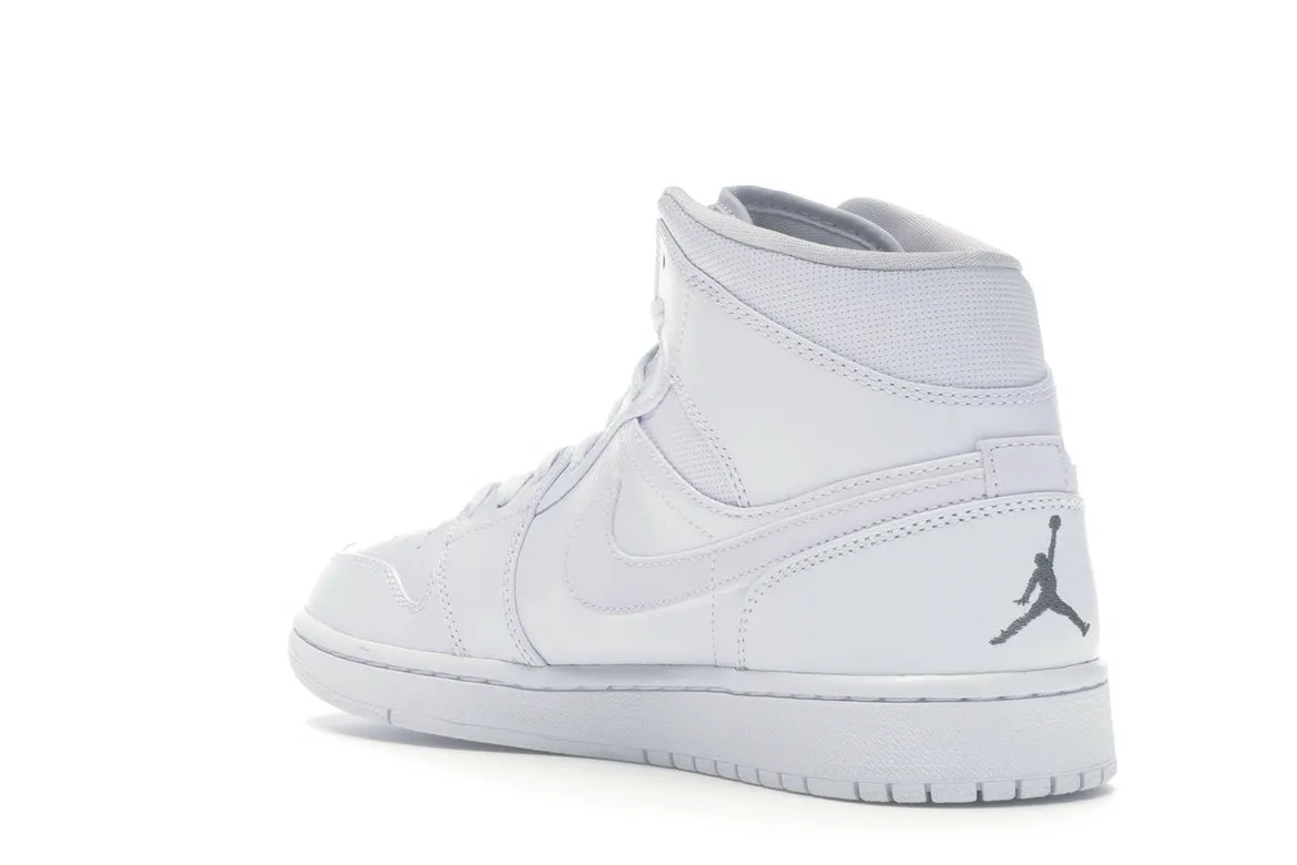 Фото № 6 с приближением к товару «‎Jordan 1 Retro Mid White Cool Grey»