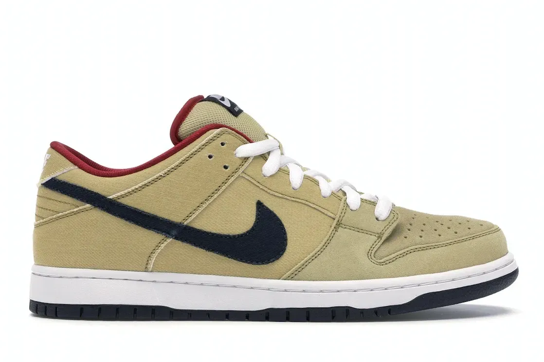 Фото № 1 с приближением к товару «‎Nike SB Dunk Low Gold Dust»