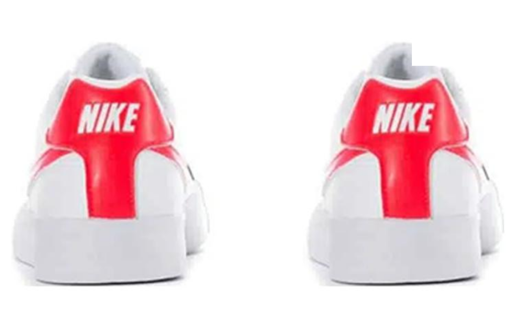 Фото № 3 с приближением к товару «‎Nike Court Royale AC Wmns WhiteRed»