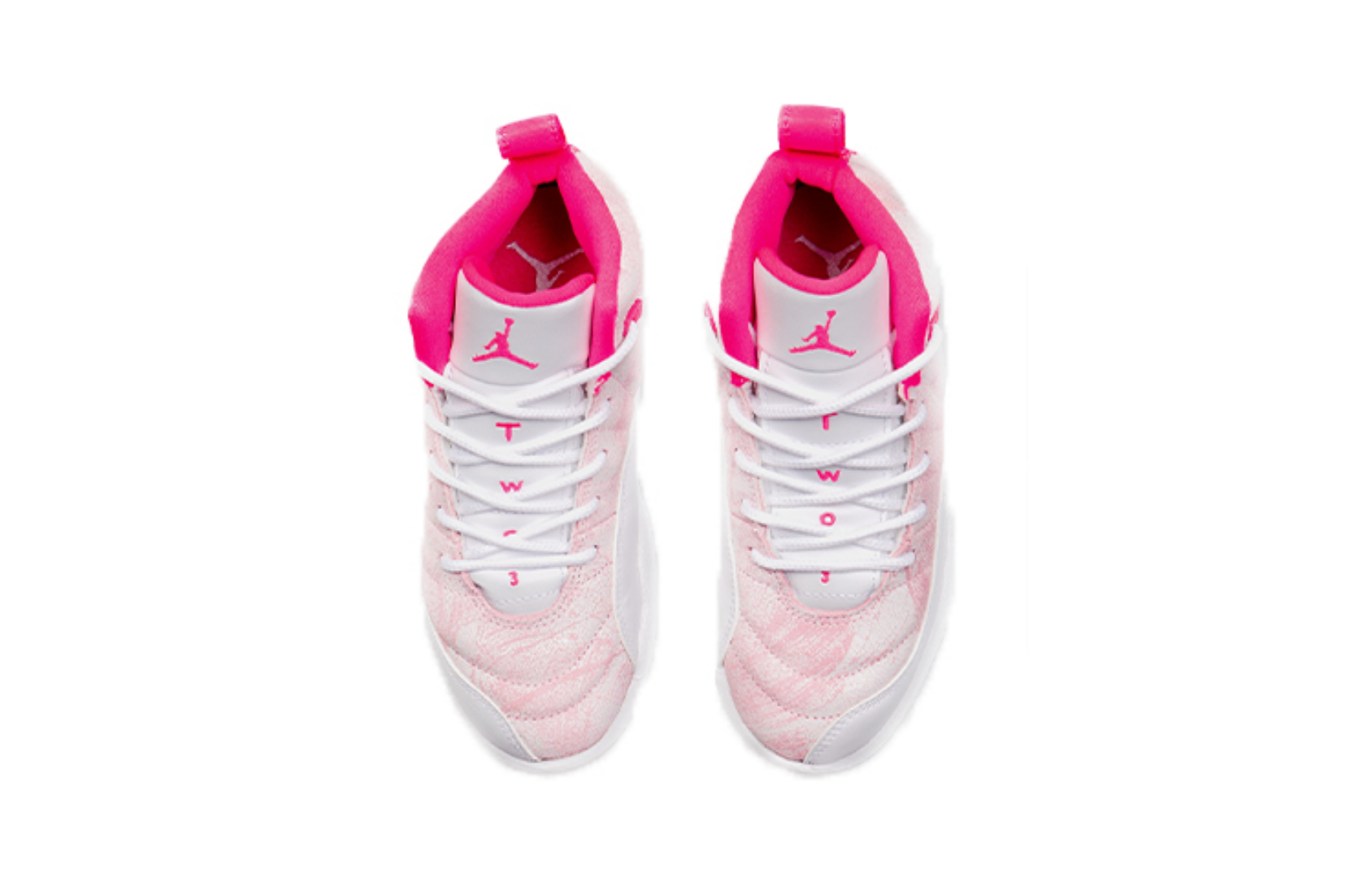 Фото № 4 с приближением к товару «‎(BP) Air Jordan Retro 12 Ice Cream Basketball Shoes Pink»