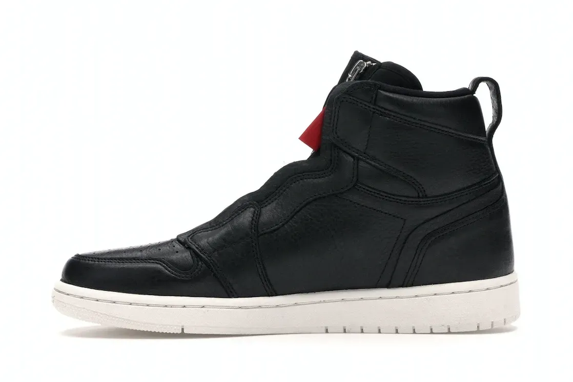 Фото № 3 с приближением к товару «‎Jordan 1 Retro High Zip Black Gym Red Phantom »