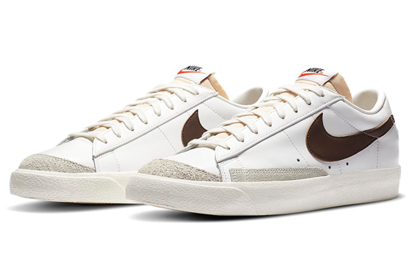 Фото № 3 с приближением к товару «‎Nike Blazer Low '77 Vintage WhiteBrown»