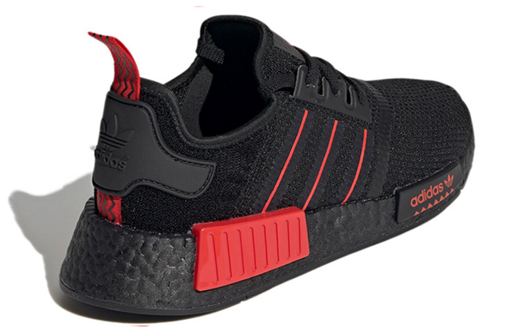 Фото № 4 с приближением к товару «‎adidas originals NMDR1 Running Shoes Black»