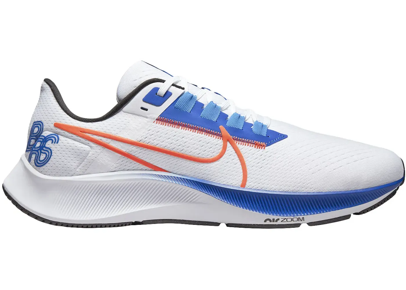 Фото № 1 с приближением к товару «‎Nike Air Zoom Pegasus 38 Blue Ribbon Sports White Game Royal»