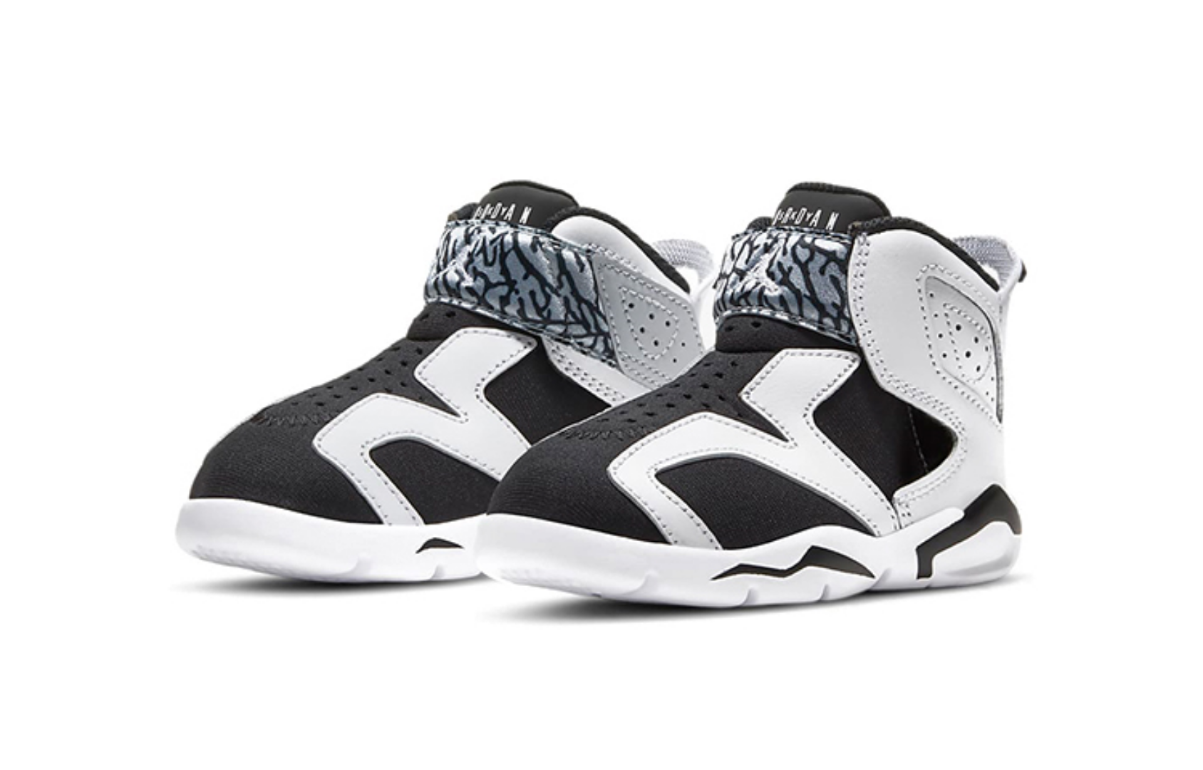 Фото № 3 с приближением к товару «‎Jordan Jordan 6 Retro Little Flex TD 'White Black'»