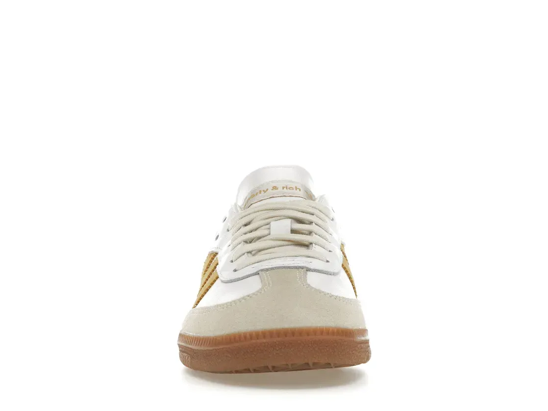 Фото № 2 с приближением к товару «‎adidas Samba Sporty & Rich White Bold Gold»
